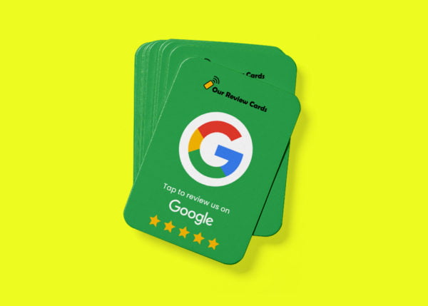 Our Review Cards for Google Reviews 10 pack